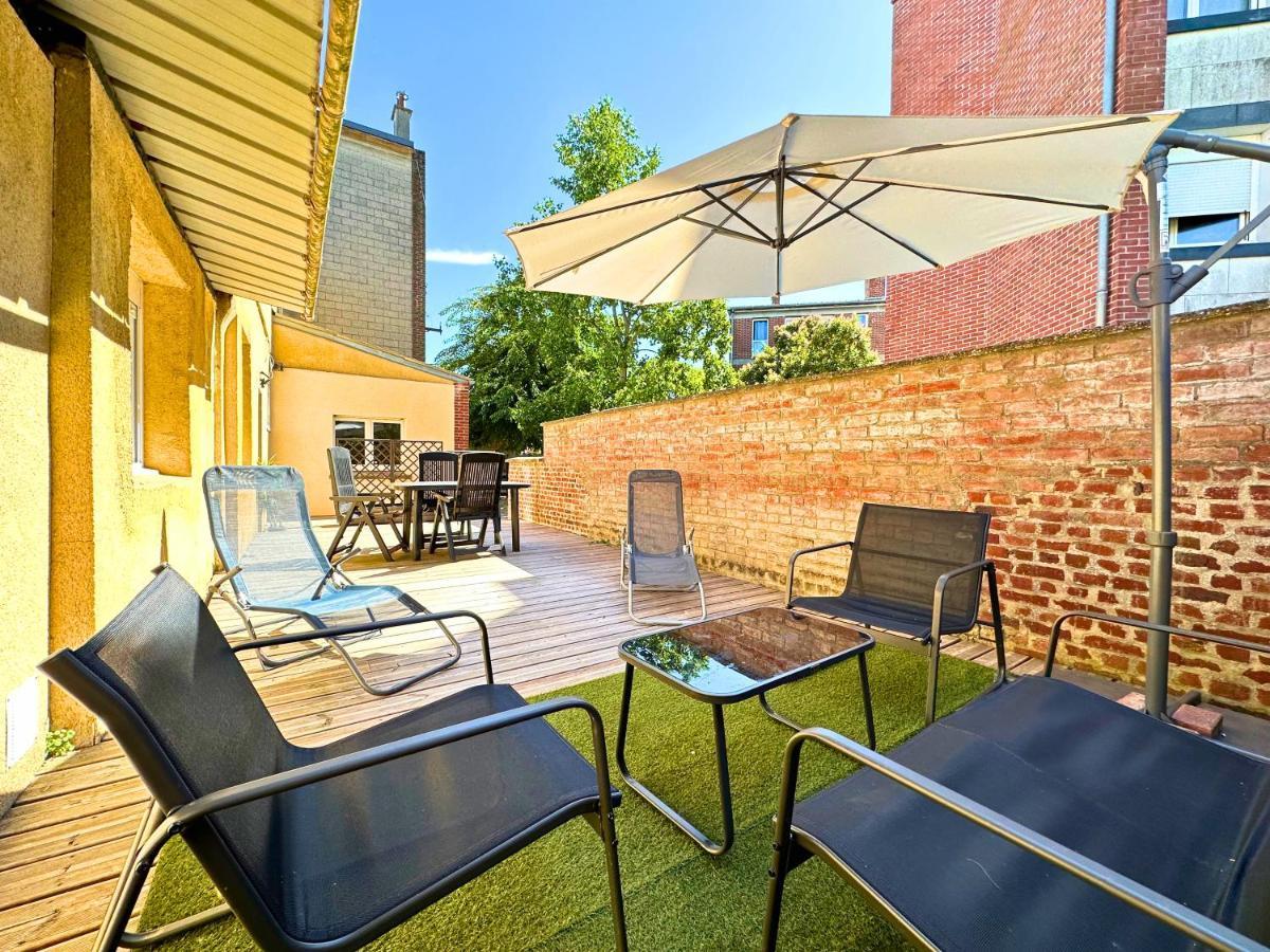 Chill & Sun - Terrasse Exterieure - Parking - Wifi - 4P Apartment Амиен Екстериор снимка